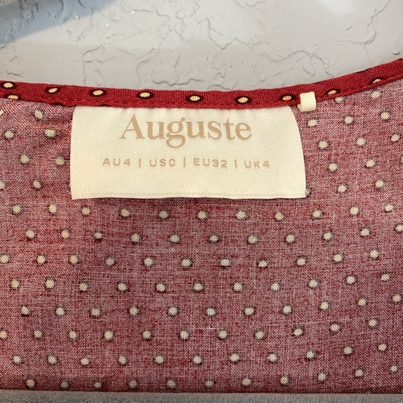 Auguste Polkadot V Neck Dress - Picture 3 of 5